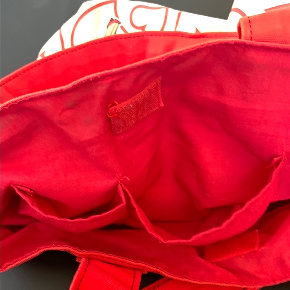 Betty Boop Red Heart Print Canvas Tote Bag Retro Y2K - Picture 6 of 16